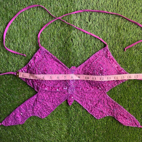 Beaded butterfly top - Picture 12 of 13